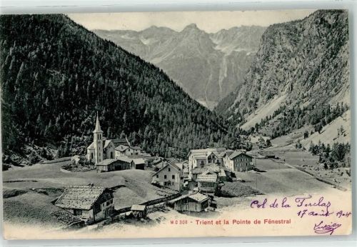 1929 Trient 1904 - Kirche Pointe de Fenestral