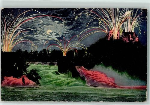 8212 Neuhausen am Rheinfall - Schloss Laufen beng Beleuchtung