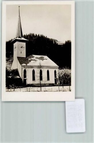 3555 Trubschachen FOTO KEINE AK Foto 10cm x 7cm Neujahrswünsche Kirche