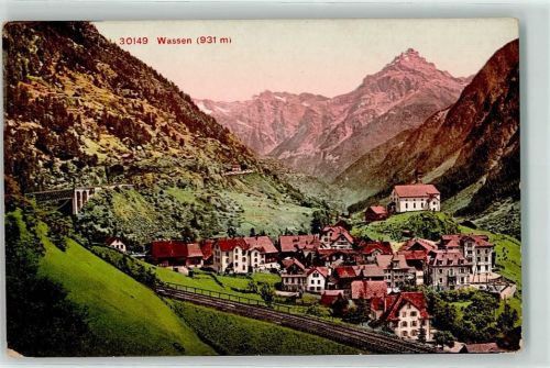 6484 Wassen UR - Kirche