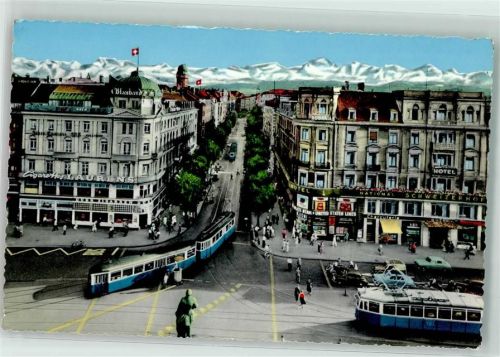 8000 Zürich - Bahnhofstrasse Trams