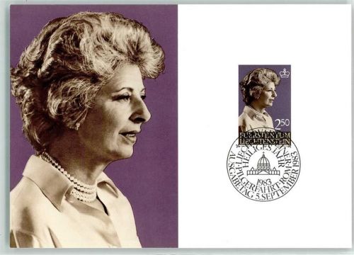 Fürstin Gina Ausgabe 5. September 1983 Adel Liechtenstein