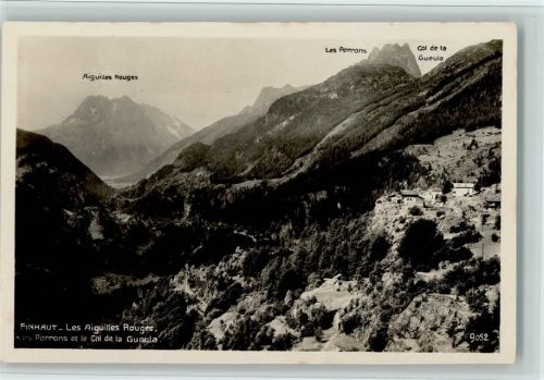 1925 Finhaut - Les Aiguilles Rouge Les Perrons et le Col del la Gueula