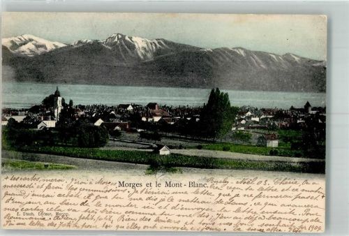 1110 Morges 1903 Foto AK