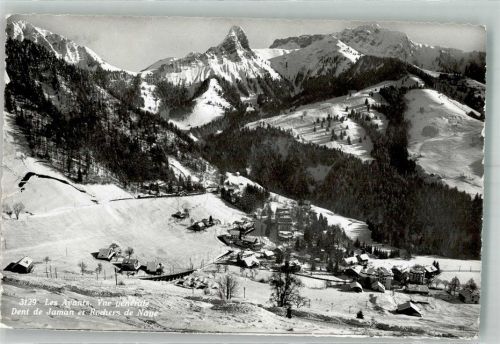 1833 Les Avants 1958 Winter