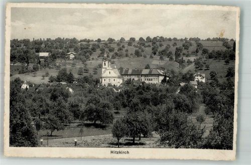 6285 Hitzkirch 1915 Foto AK Kirche