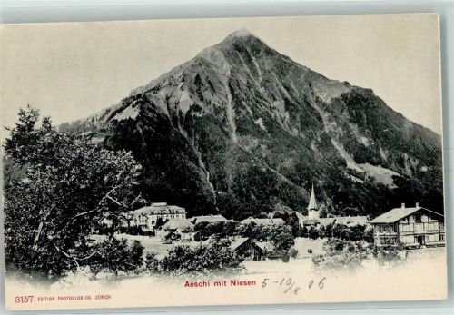 3703 Aeschi b. Spiez - Niesen