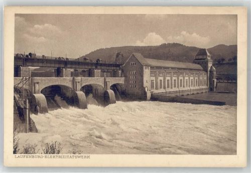 5080 Laufenburg - Elektrizitätswerk