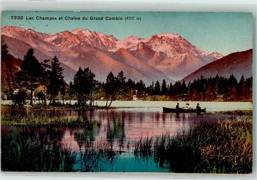 Champex 1911 - Chaine du Grand Combin