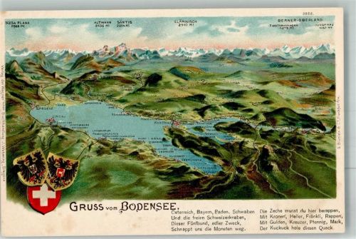 8590 Romanshorn - Vogelschau Bodensee