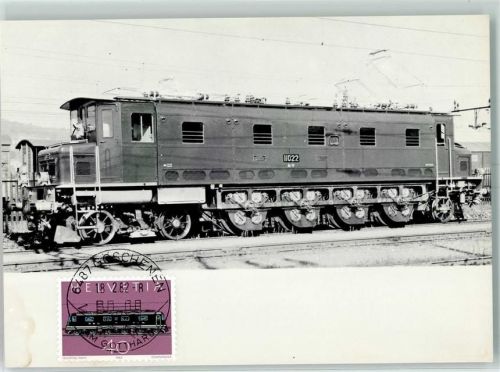 6487 Göschenen 1924 - SBB/CFF Ae 4/7 10901-11027 118/123 t 3120 PS/ch 100 km/h Ort lt. Stempel