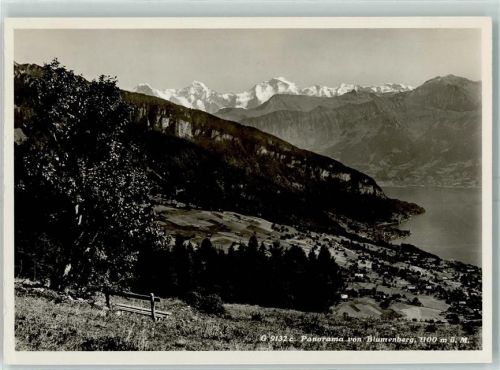 3657 Schwanden Sigriswil - Panorama von Blumenberg Pension Blumenberg Bad