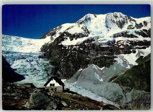 Turtmannhütte - Gletscher Diablons Hüttenstempel