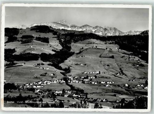 9105 Schönengrund - Wald Säntis