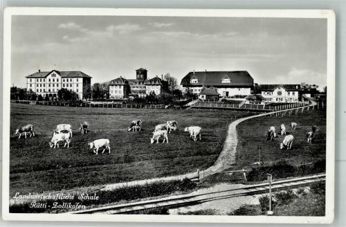 3052 Zollikofen 1941 Foto AK Landwirtschaftliche Schule