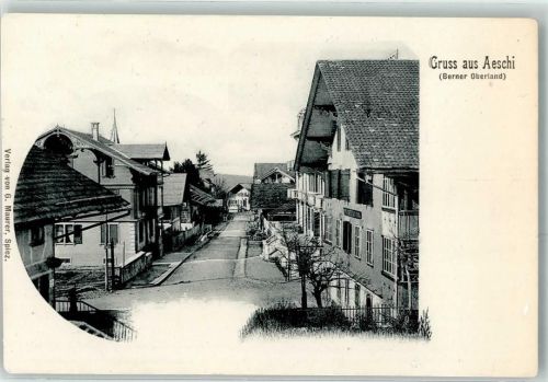 3703 Aeschi b. Spiez 1900 Gebrauchsspuren
