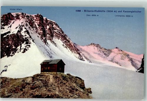 3906 Saas-Fee - Kessengletscher Britania-Klubhütte