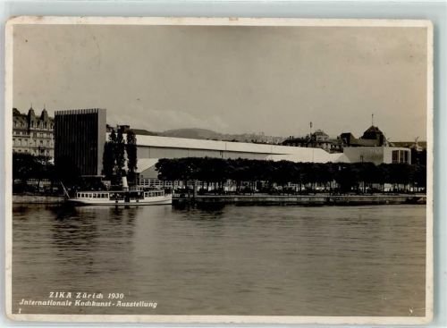 8000 Zürich 1930 Gebrauchsspuren Internationale Kochkunst Ausstellung