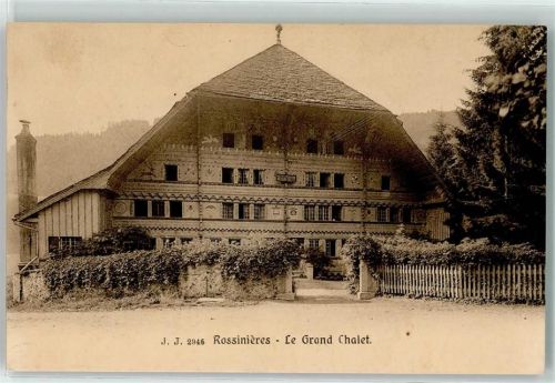 1658 Rossinière Gebrauchsspuren Le Grand Chalet