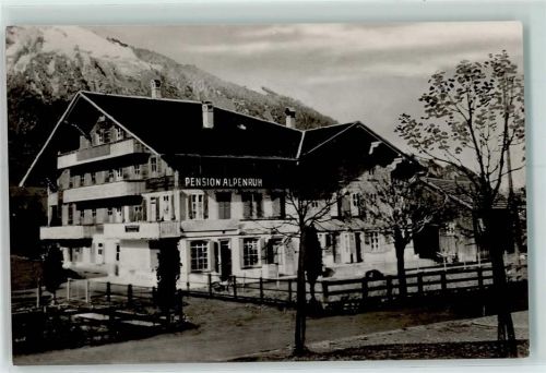 3775 Lenk im Simmental Gebrauchsspuren Pension Alpenruhe