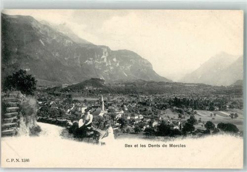 1880 Bex - Dents de Morcles