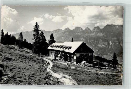 8890 Flums Foto AK Berghotel Schönhalden