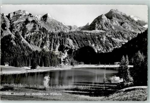 3782 Lauenen b. Gstaad - See Wildhorn Niesenhorn