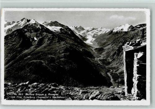 Bernina - Vom Ober Schafberg (Segantini's Sterbehaus)