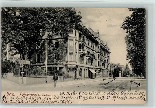 3000 Bern Berne - Falkenplatz Länggasse Litfaßsäule