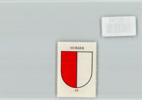 6210 Sursee - Vignette Wappen Kaffee Hag ca 1920-1940