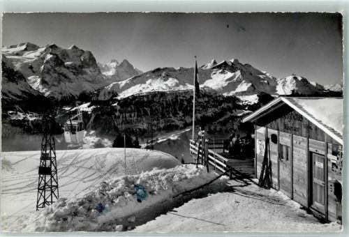 6083 Hasliberg Hohfluh - Gondelbahn Käserstatt Wetterhörner Mönch Eiger Schwarzhorn