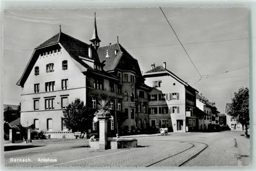 4143 Dornach - Amtshaus Gasthaus zur Traube Brunnen