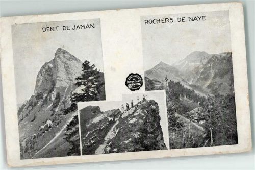 Rochers de Naye - Dent du Jaman Collection du Chocolat Menier