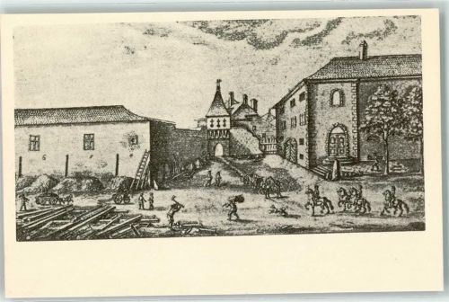 1890 St-Maurice - La Porte au XVIII siecle