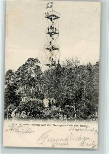 4145 Gempen 1906 - Aussichtsturm