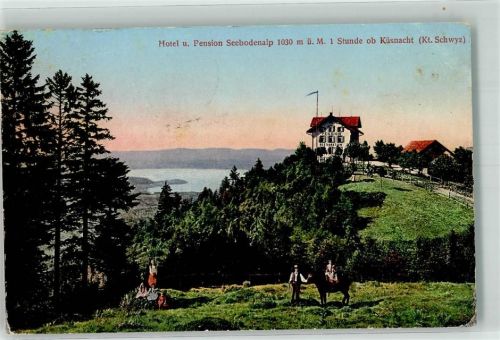 Rigi Seebodenalp 1909 - Hotel Pension