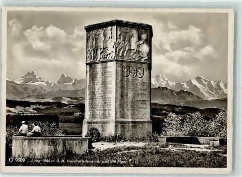3416 Affoltern im Emmental - Kavalleriedenkmal Lueg