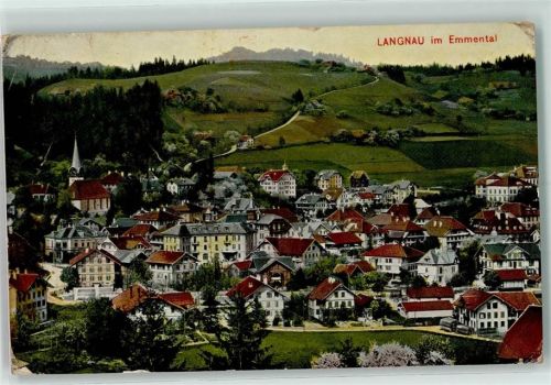 3550 Langnau im Emmental 1908 Gebrauchsspuren