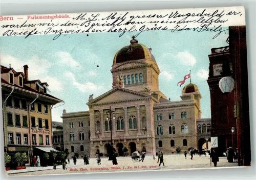 3000 Bern Berne 1904 - Bundeshaus Cafe Federal