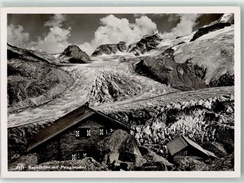 Bovalhütte - Verlag u. Fotograf Albert Steiner Hüttenstempel Bovalhütte