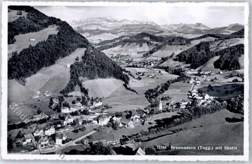 9125 Brunnadern - Blick mit Säntis