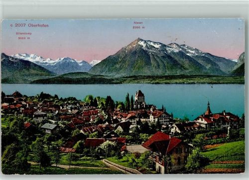 3653 Oberhofen am Thunersee - Thunersee Blüemlisalp Niesen