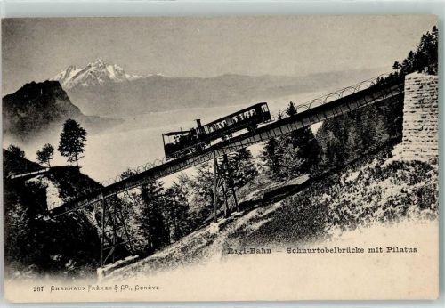 Rigibahn - Schnurtobelbrücke Pilatus