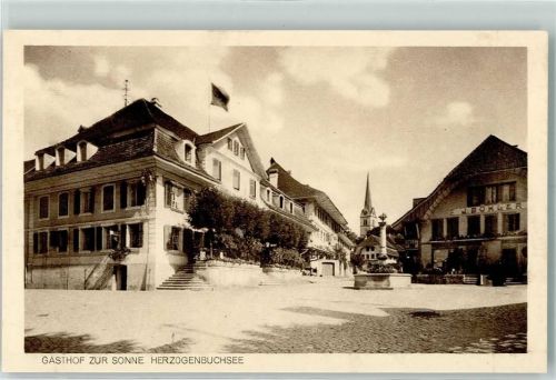 3360 Herzogenbuchsee Gebrauchsspuren Gasthof zur Sonne
