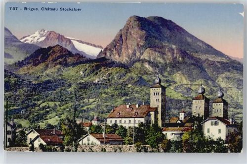 3900 Brig Simplon Kulm - Chateau Stockalper AKU1