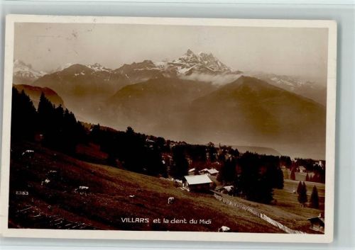 1884 Villars-sur-Ollon - La Dent du Midi