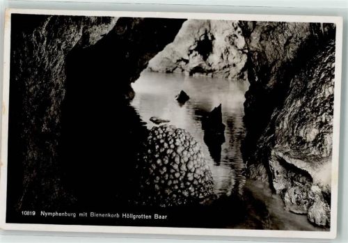 6340 Baar Foto AK Verlag u. Fotograf Max Burkhardt Nymphenburg Höllgrotten Bienenkorb