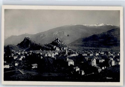 1950 Sion Sitten - Panorama