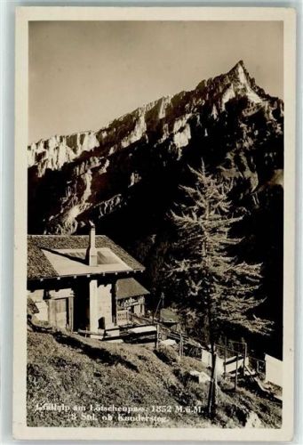 3718 Kandersteg - Gasthaus Gfallalp