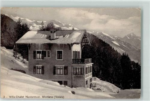 3963 Montana 1911 - Villa Chalet Nantermod Winter
